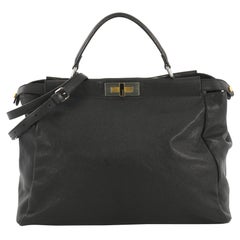 Fendi Peekaboo Bag Soft Leather Large