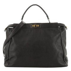 Fendi Peekaboo Bag Soft Leather Large