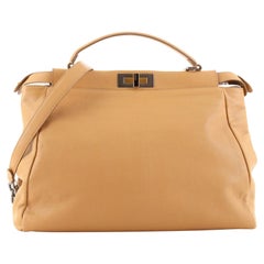 Fendi Peekaboo Bag Soft Leather Large