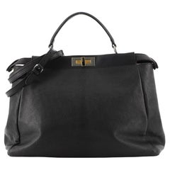 Fendi Peekaboo Bag Soft Leather Large