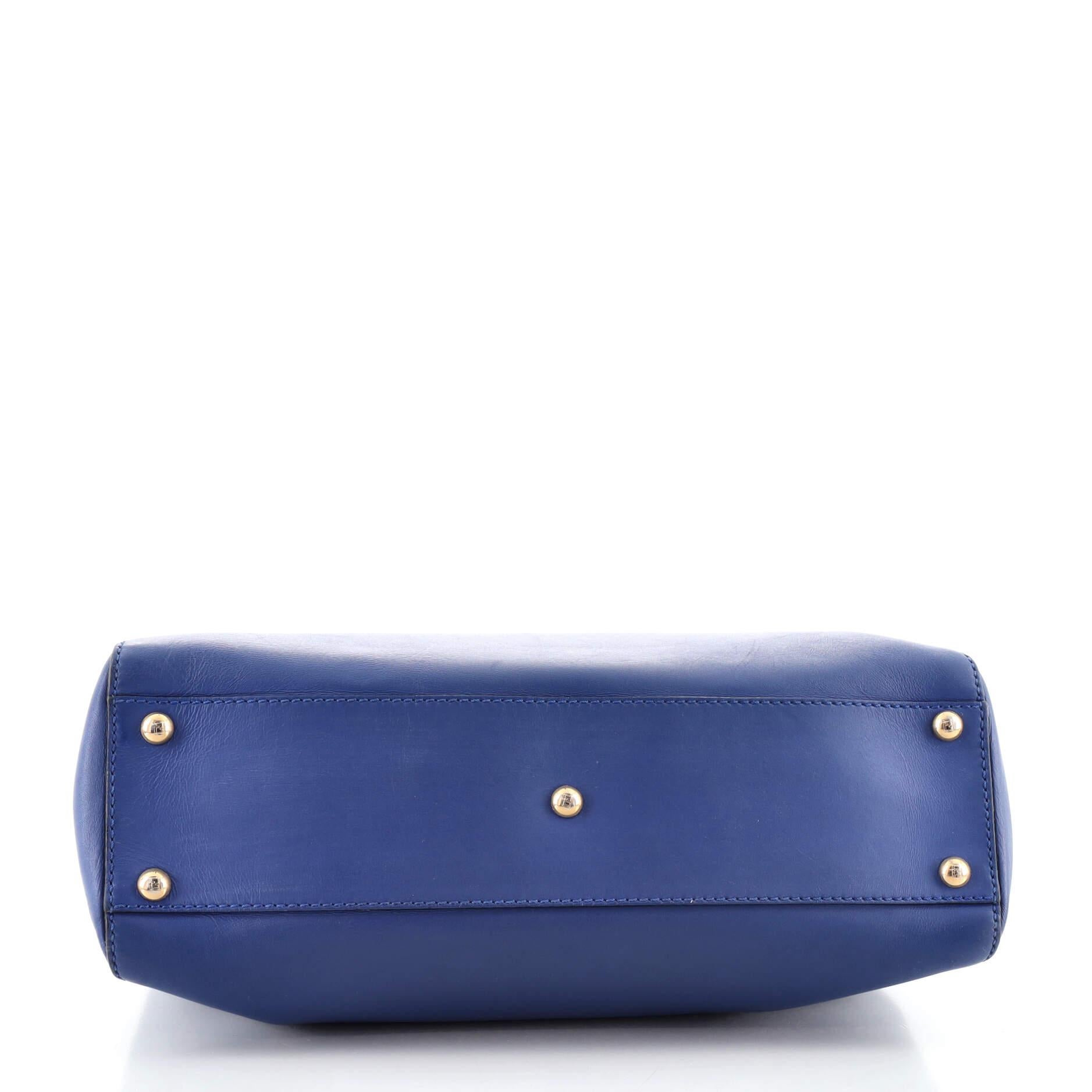 Fendi Peekaboo Tasche aus weichem Leder, normal für Damen oder Herren