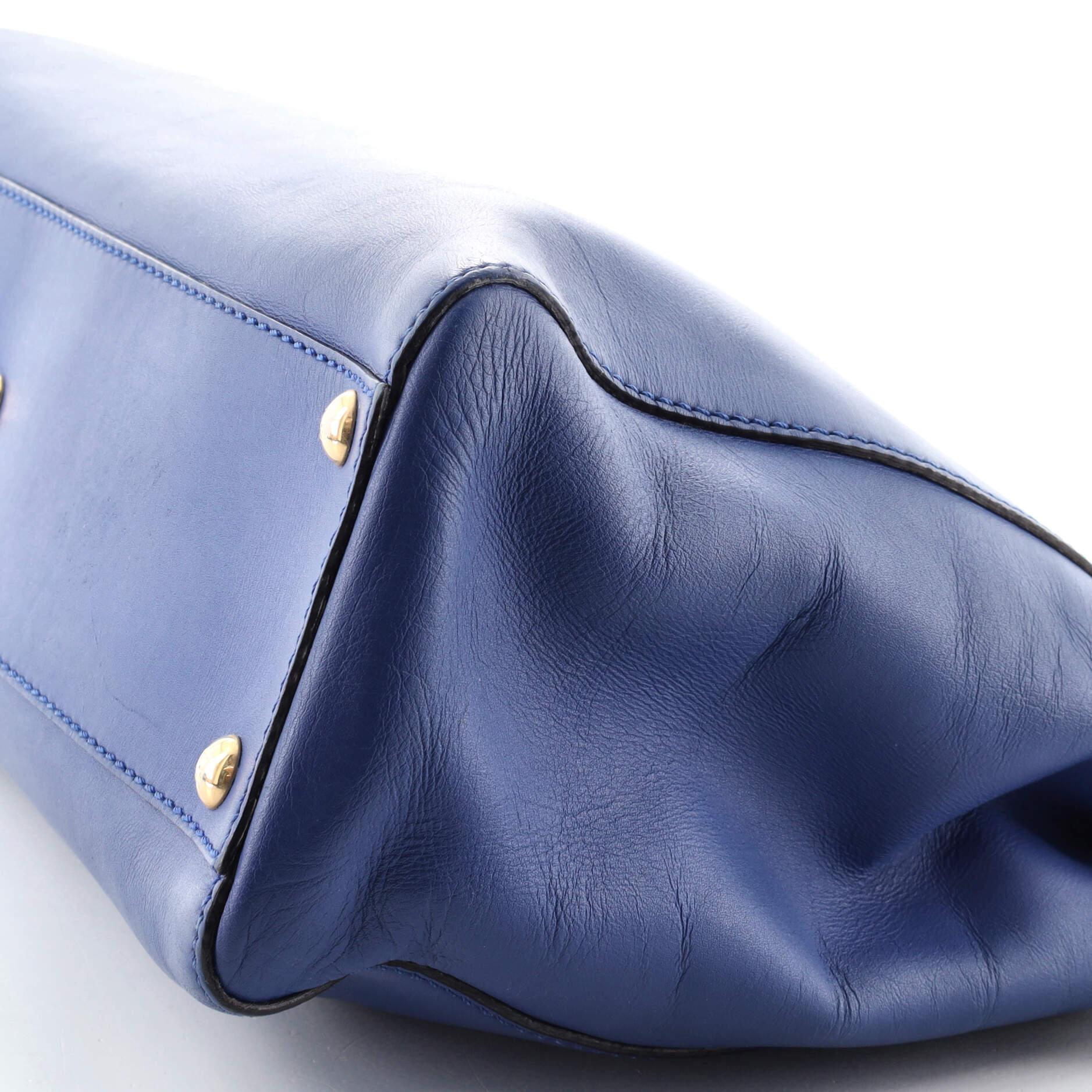 Fendi Peekaboo Tasche aus weichem Leder, normal 2