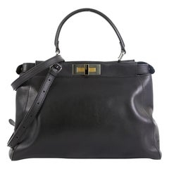 Fendi Peekaboo Bag Soft Leather Regular Fendi Peekaboo Bag Soft Leather Regular