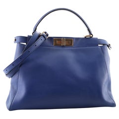 Fendi Peekaboo Bag Soft Leather Regular