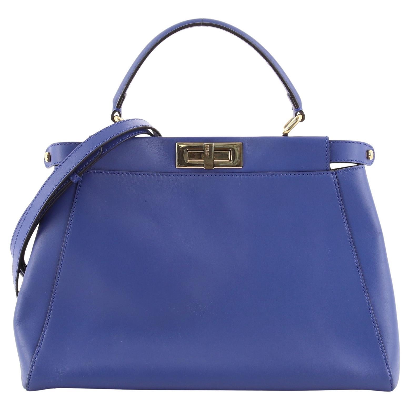 Fendi Peekaboo Bag Soft Leather Regular at 1stDibs