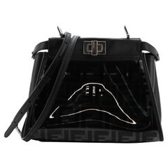 Fendi Peekaboo Bag Zucca PU Mini