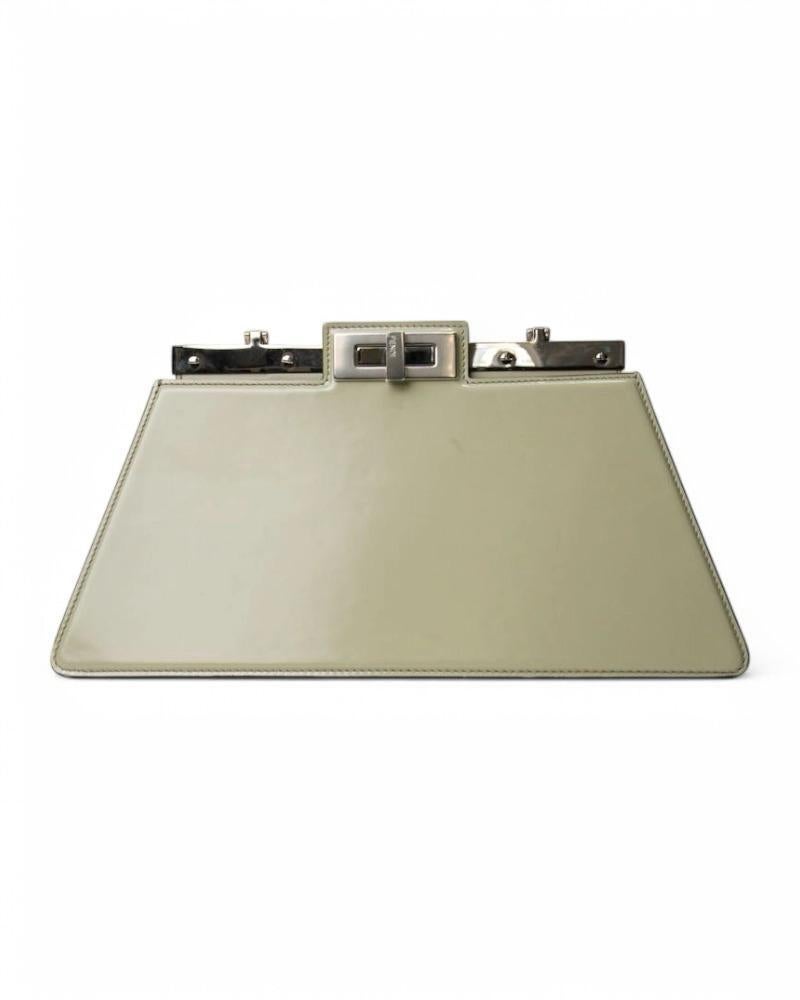 Donna Fendi Peekaboo Cut Medium Verde in vendita