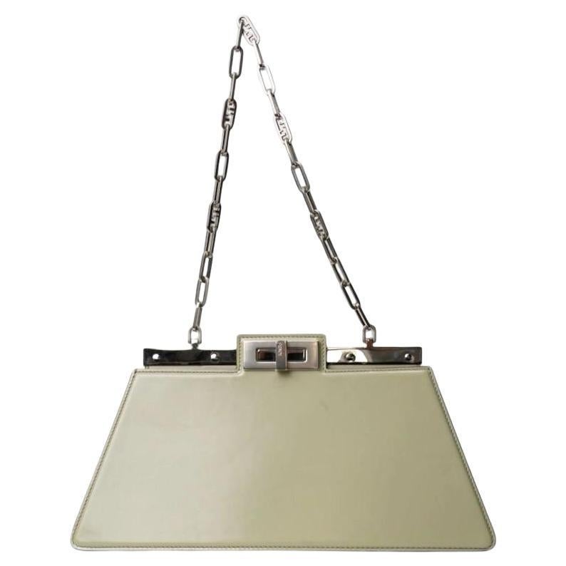 Fendi Peekaboo Cut Medium Verde in vendita