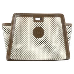 Fendi Peekaboo Defender Laser Cut Leather Small