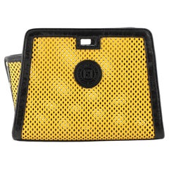 Fendi Peekaboo Defender Laser Cut Leder