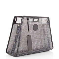 Fendi Peekaboo Defender Zucca Mesh Medium