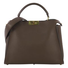 Fendi Peekaboo Essential Bag Leather