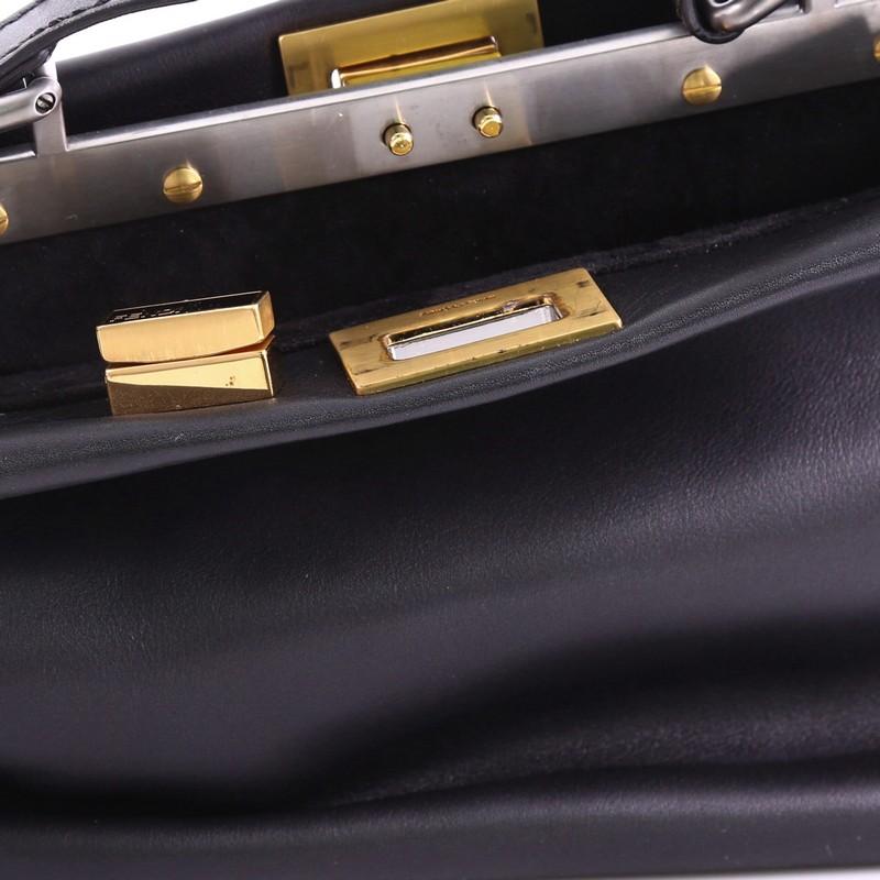 Fendi Peekaboo Handbag Leather Mini 3
