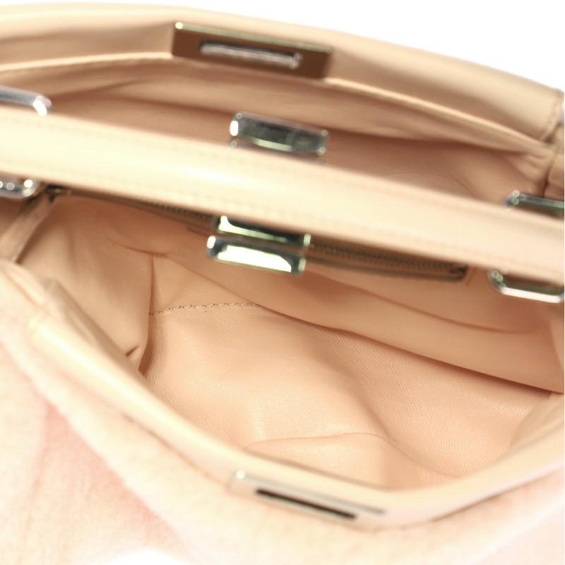 Fendi Peekaboo Handbag Shearling Mini 1
