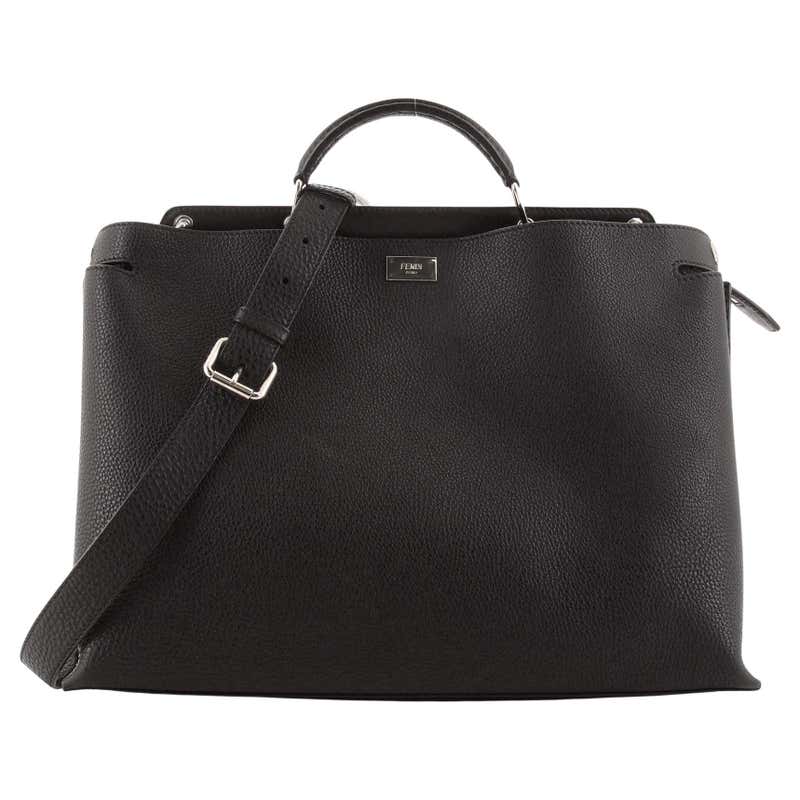 Fendi Peekaboo Essential Bag Leather at 1stDibs
