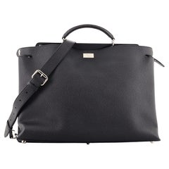 Fendi Peekaboo Iconic Essential Bag Leather Large