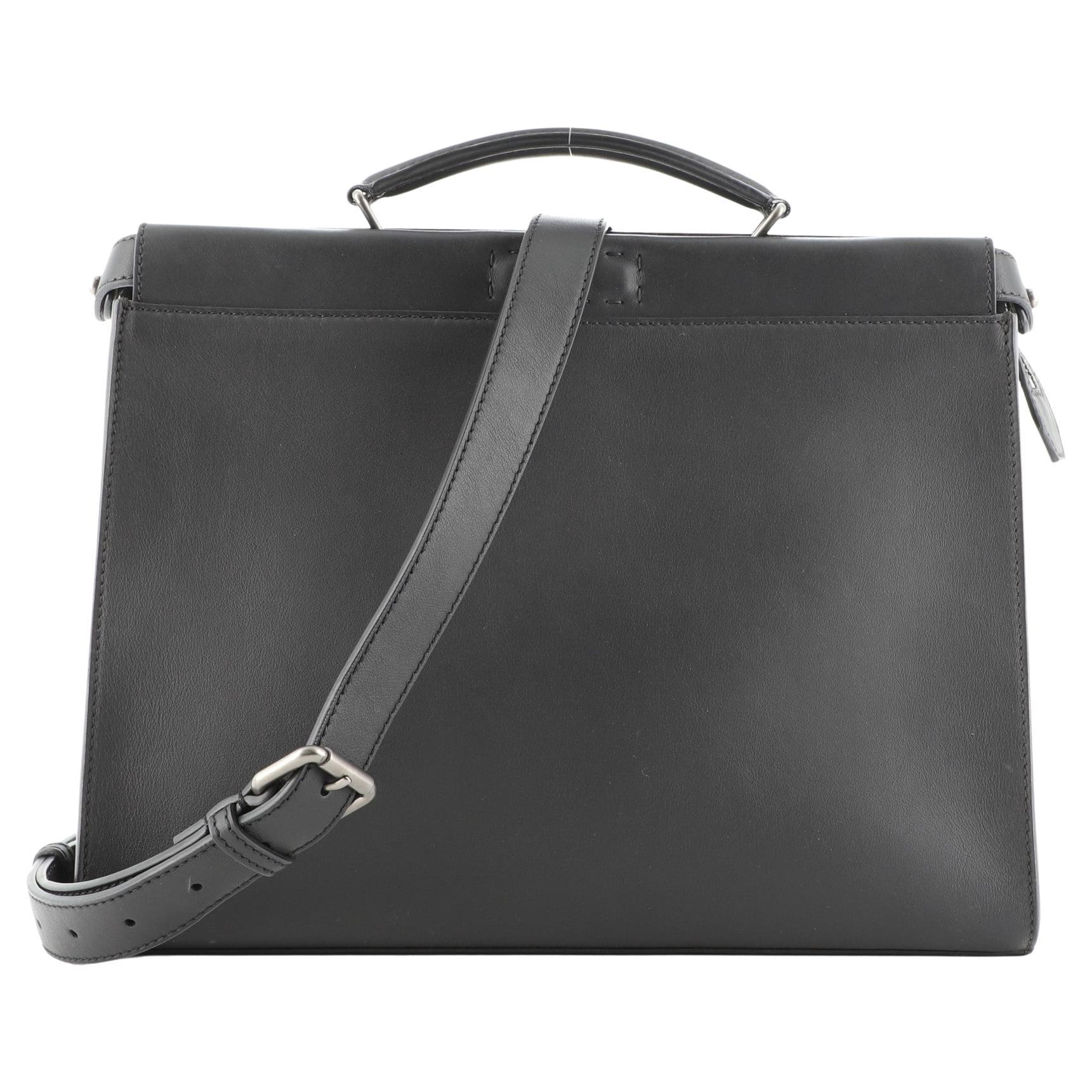 Fendi Peekaboo Iconic Fit Bag Leather Regular