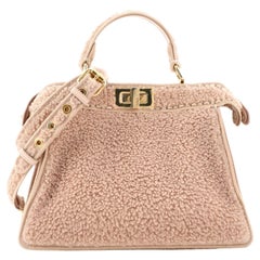 Fendi Peekaboo ISeeU Bag Shearling Small