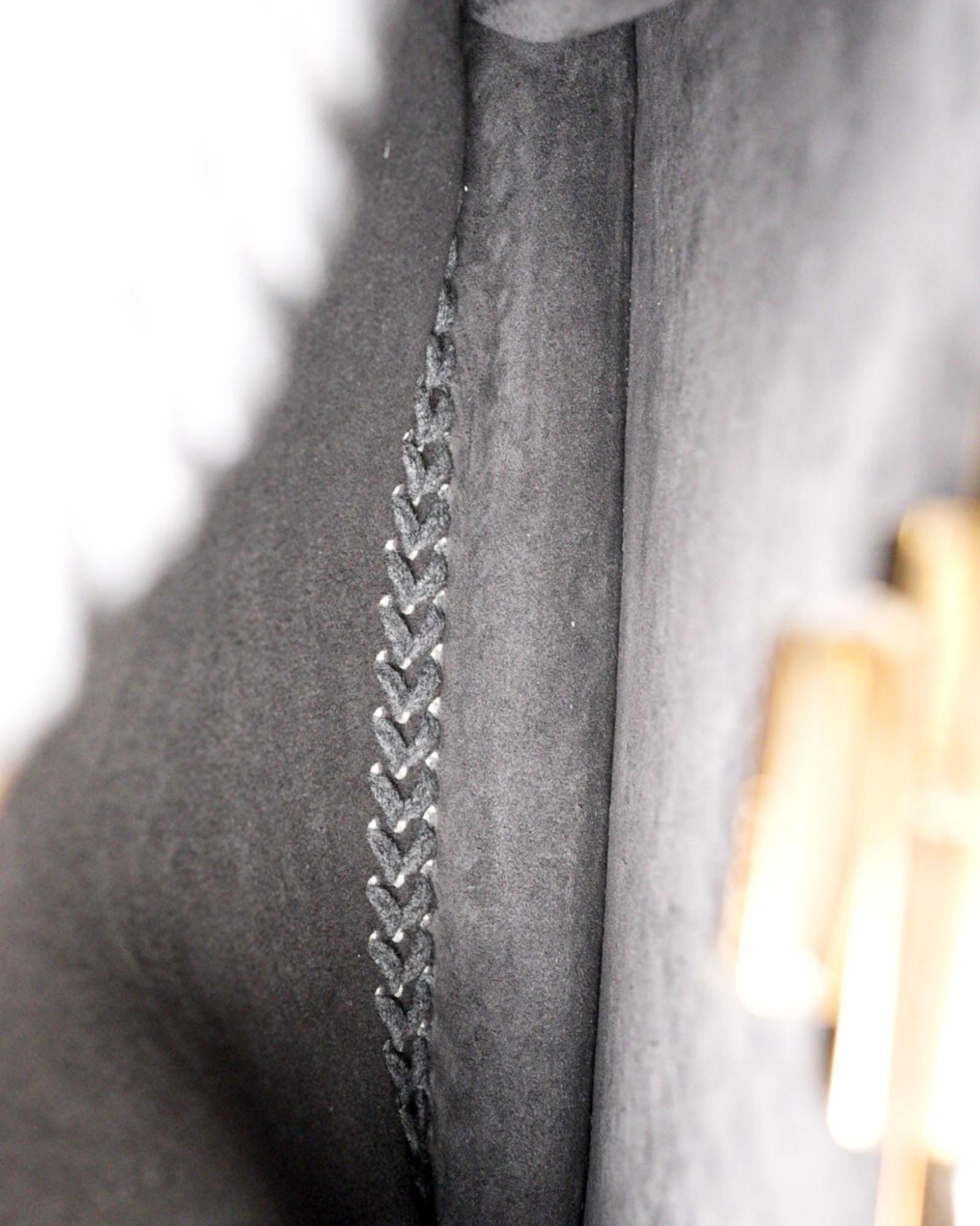 Fendi Peekaboo ISeeU Medium Grey Flannel en vente 5