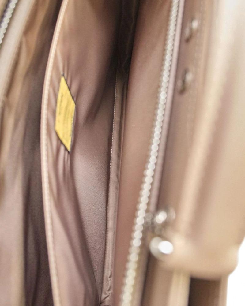 Fendi Peekaboo ISeeU Medium Nylon Beige en vente 15