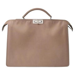 Fendi Peekaboo ISeeU Medium Nylon Beige