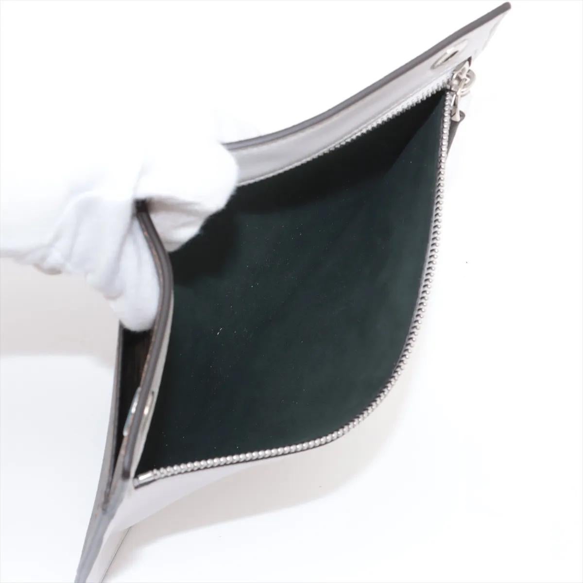 *Fendi Peekaboo ISeeU Medium Shoulder Bag Gray 7