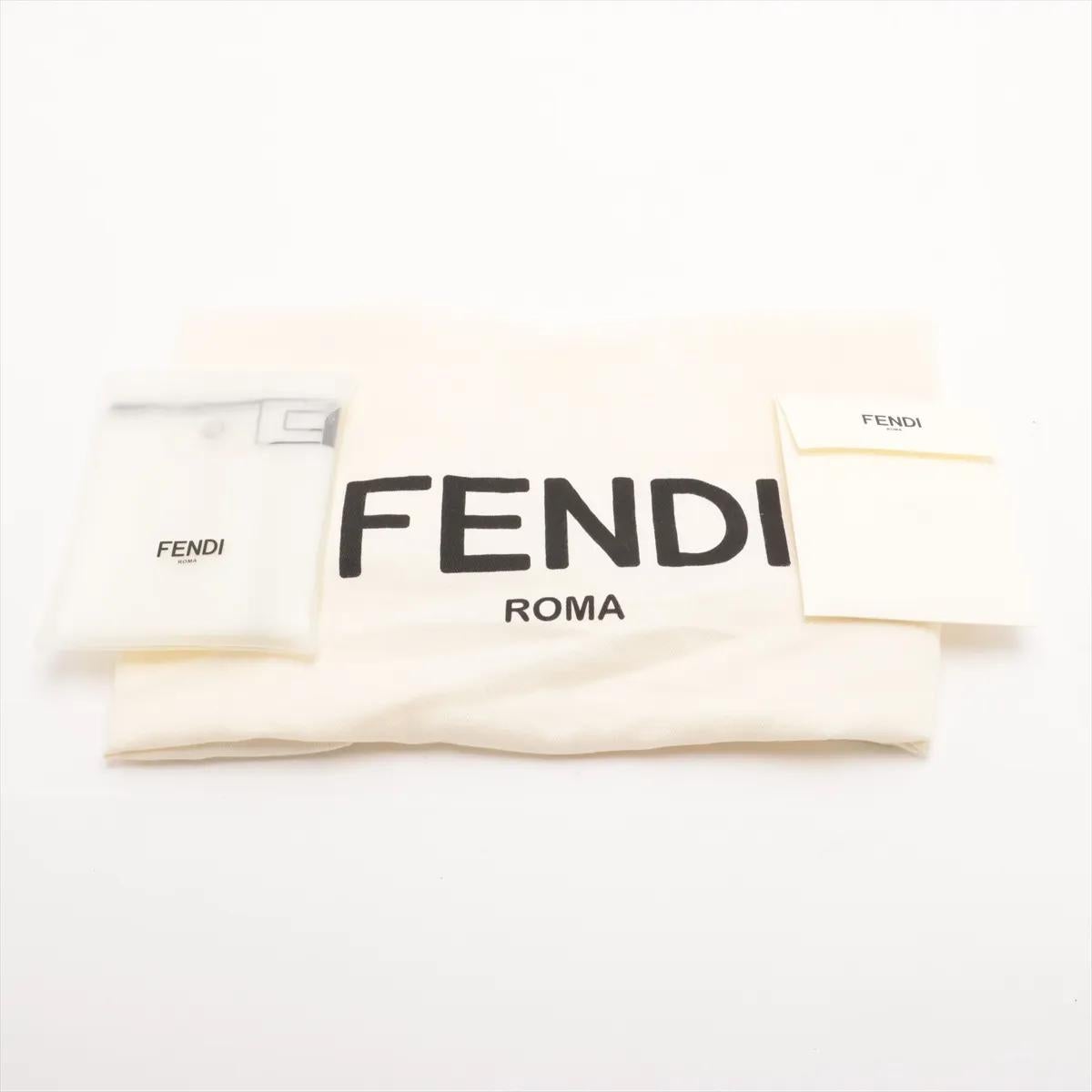 *Fendi Peekaboo ISeeU Medium Shoulder Bag Gray 12