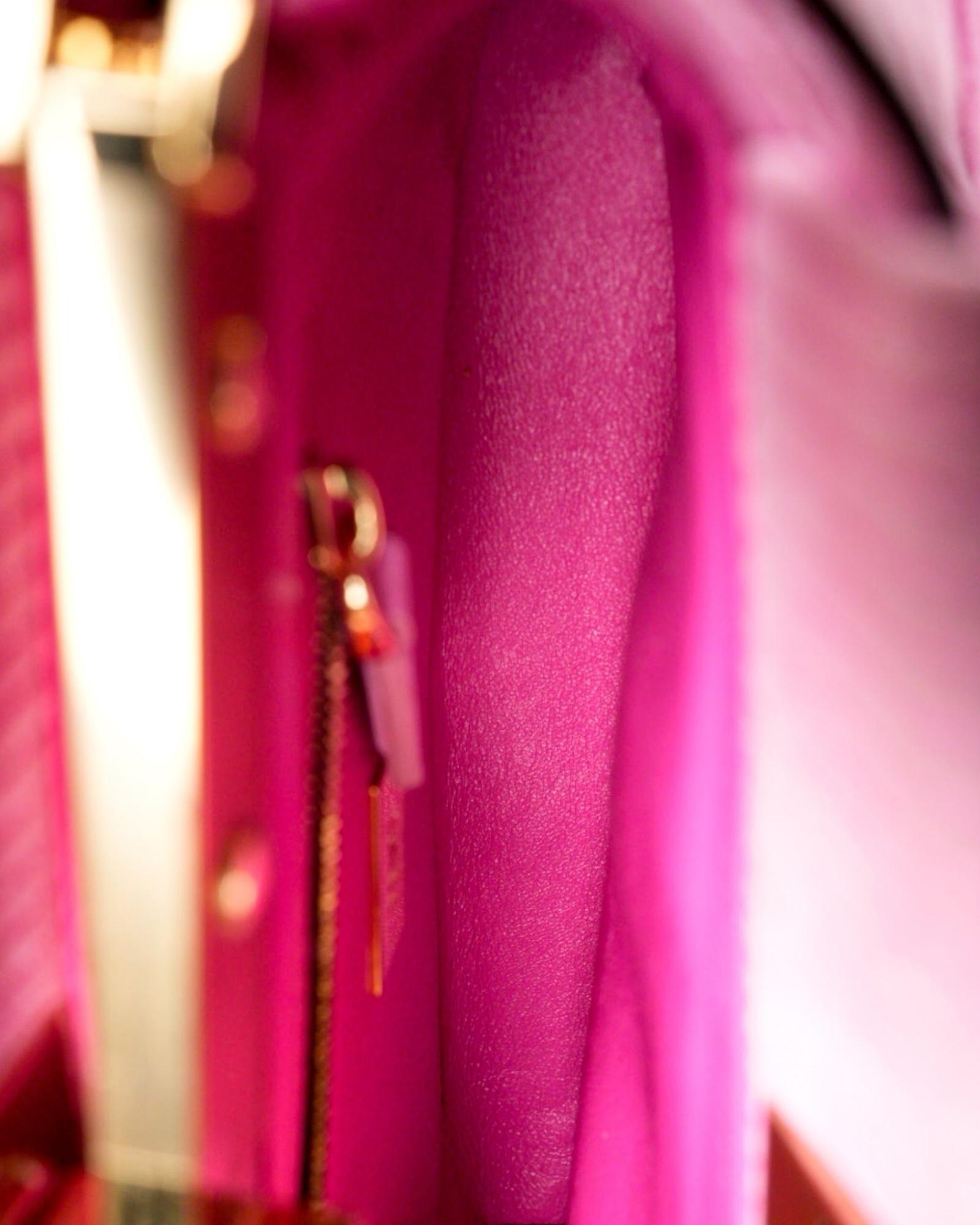 Fendi Peekaboo Lollipop Small Velluto Rosa in vendita 6