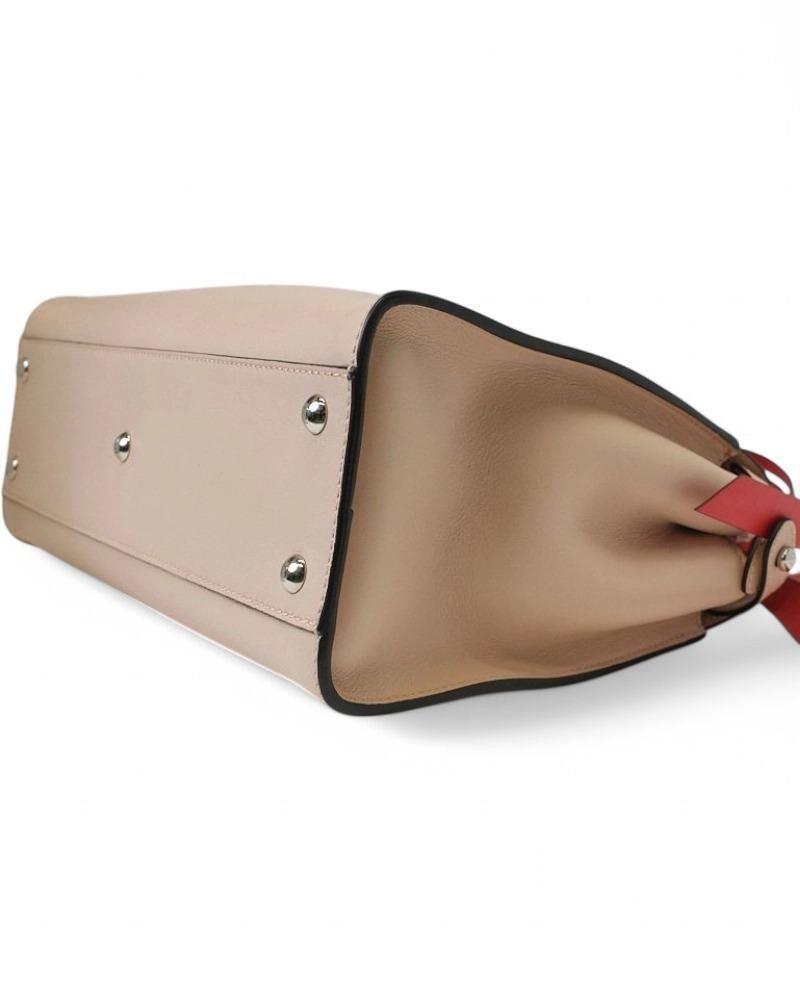 Fendi Peekaboo Medium Bicolor Fiocco Rosa in vendita 4