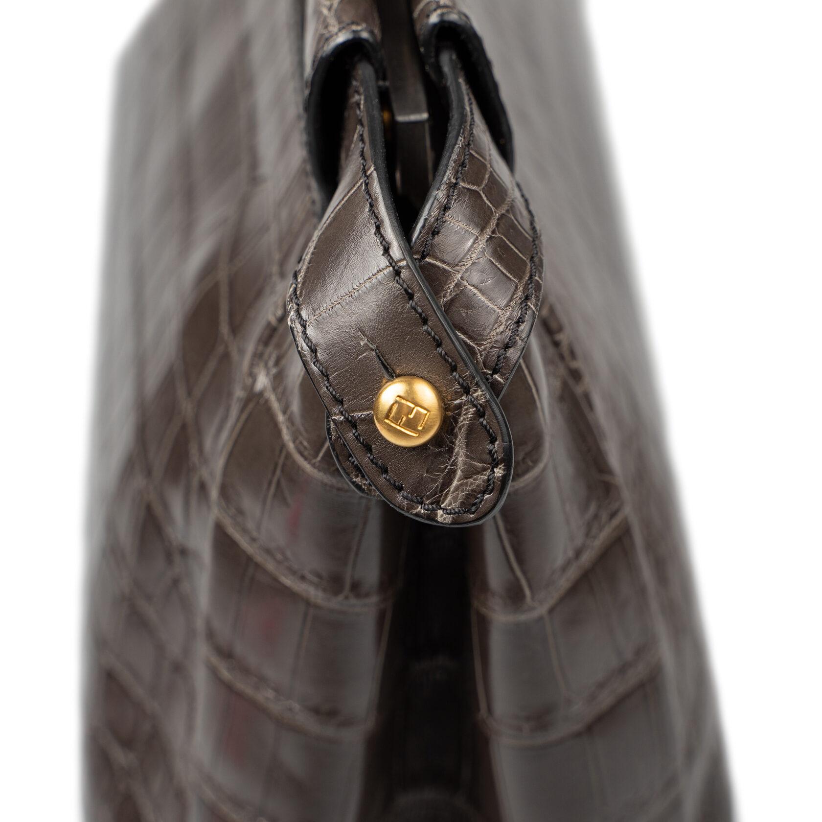 fendi peekaboo gray