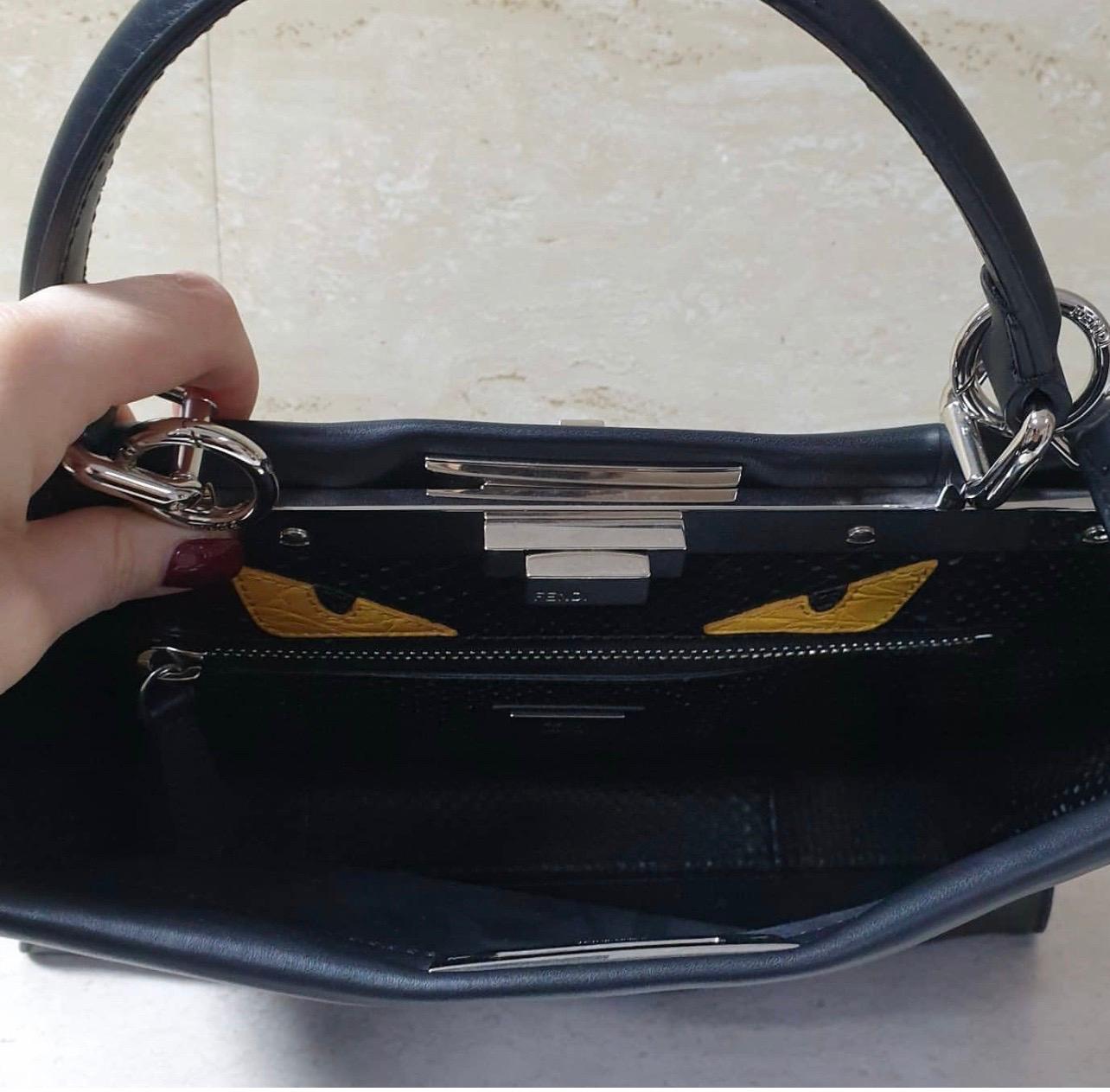 fendi monster peekaboo bag