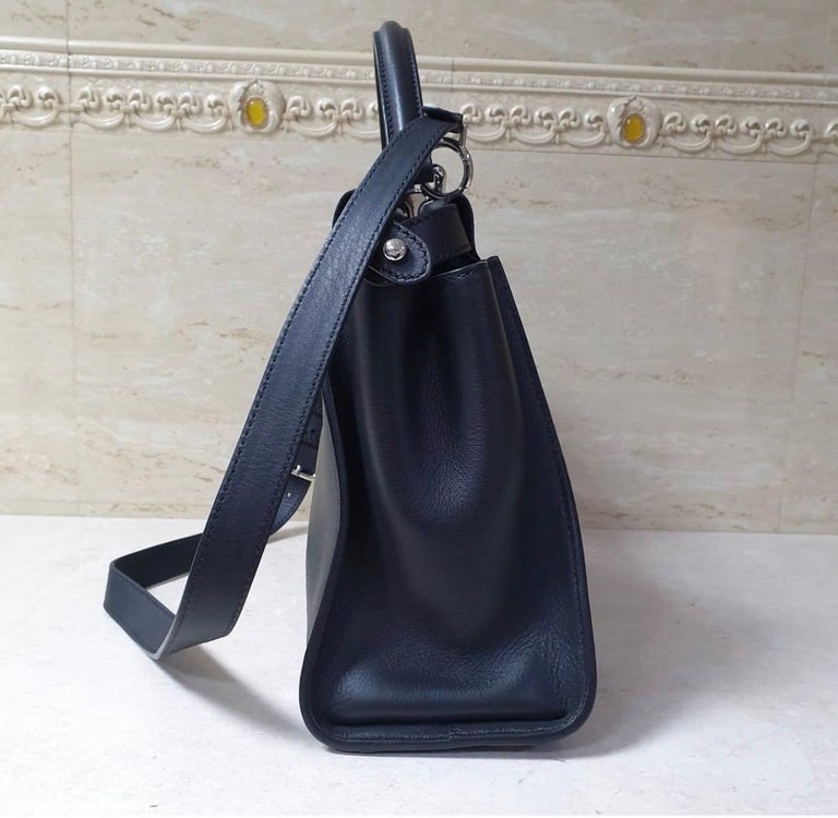 Fendi Peekaboo Medium Special Edition Black Leather Monster Bag at ...