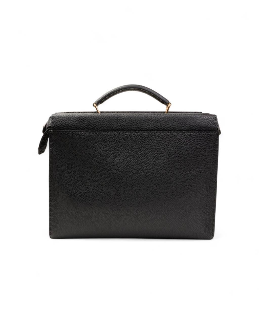 Women's or Men's Fendi Peekaboo Monster Medium Black For Sale