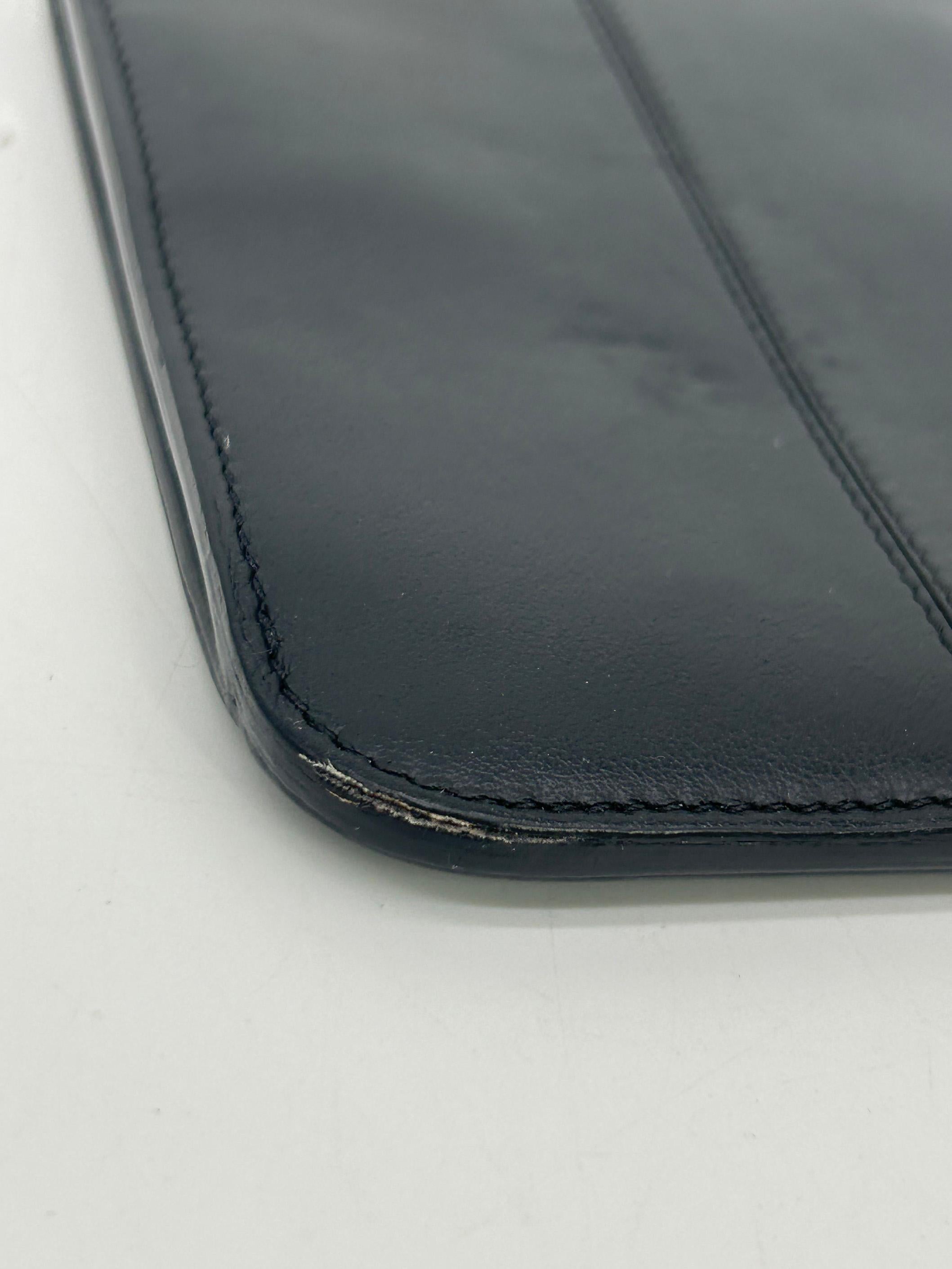 Fendi Peekaboo Phone Pouch Black Leather in vendita 1