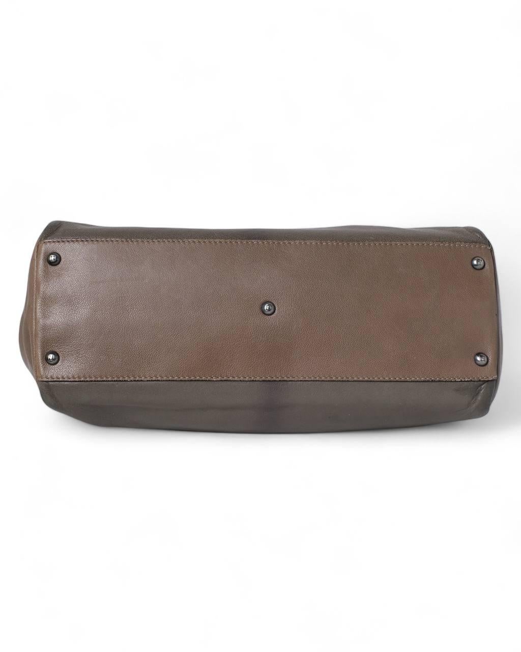Fendi Peekaboo Soft Large Schlamm 9