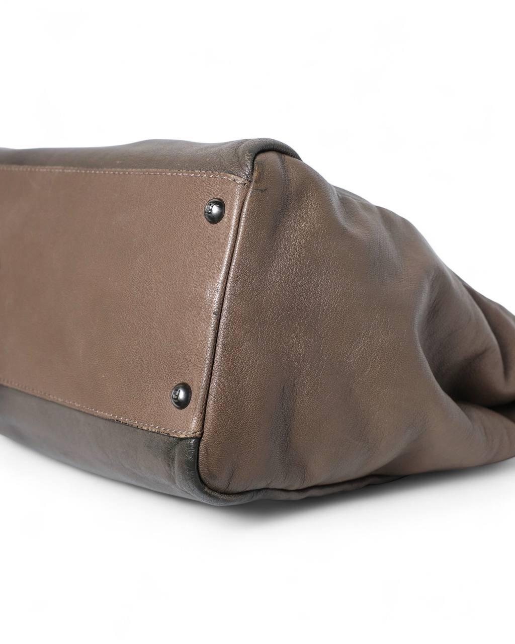 Fendi Peekaboo Soft Large Schlamm 10