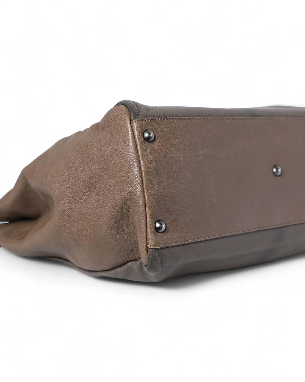 Fendi Peekaboo Soft Large Schlamm 3