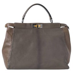 Fendi Peekaboo Soft Large Schlamm