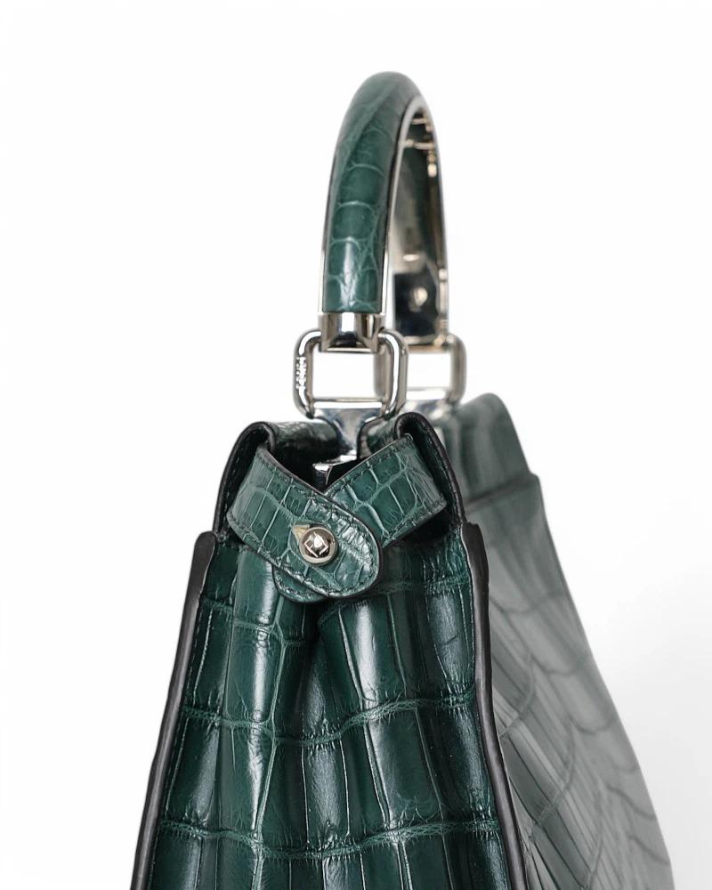 Fendi Peekaboo Soft Medium Green For Sale 9