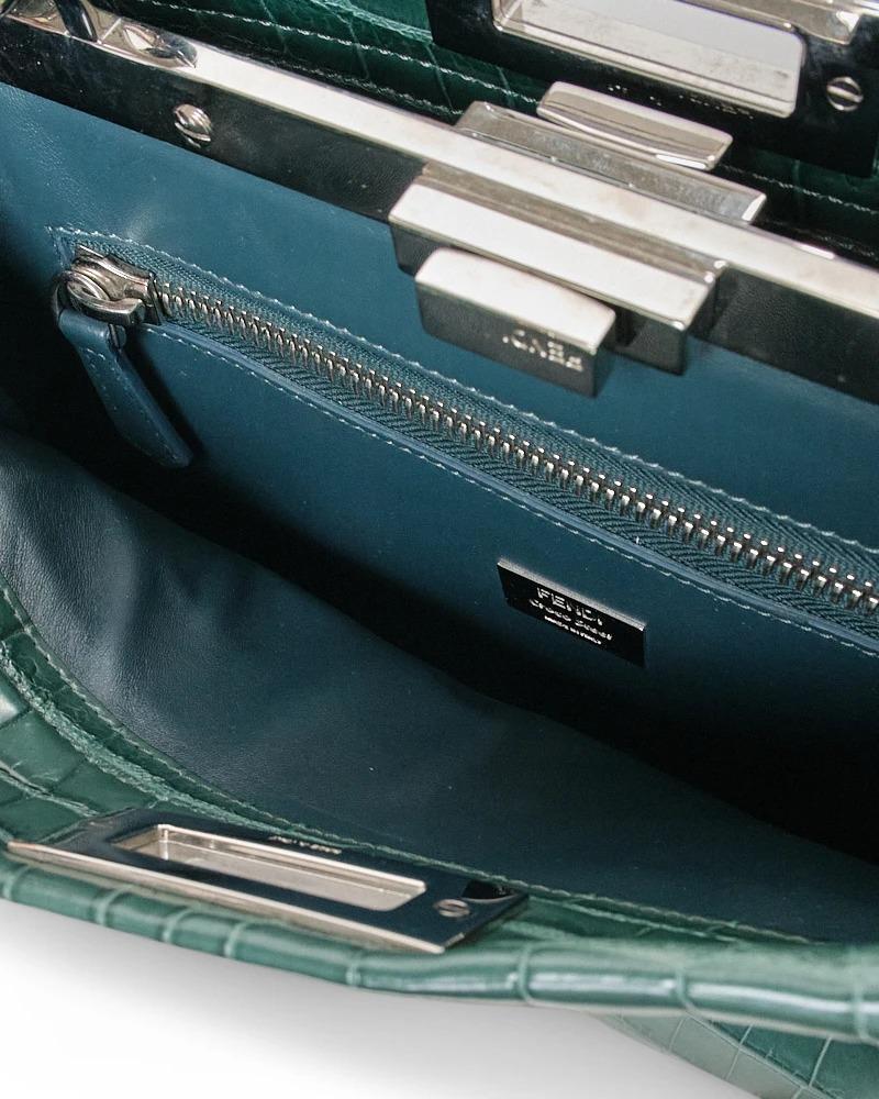 Fendi Peekaboo Soft Medium Green For Sale 13