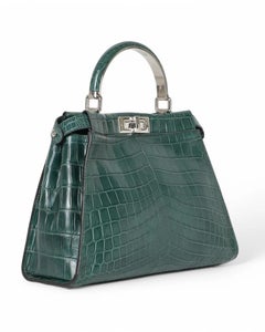 Fendi Peekaboo Soft Medium Green
