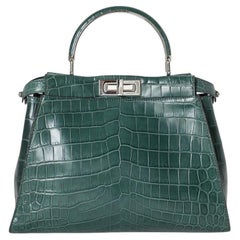 Fendi Peekaboo Soft Medium Green