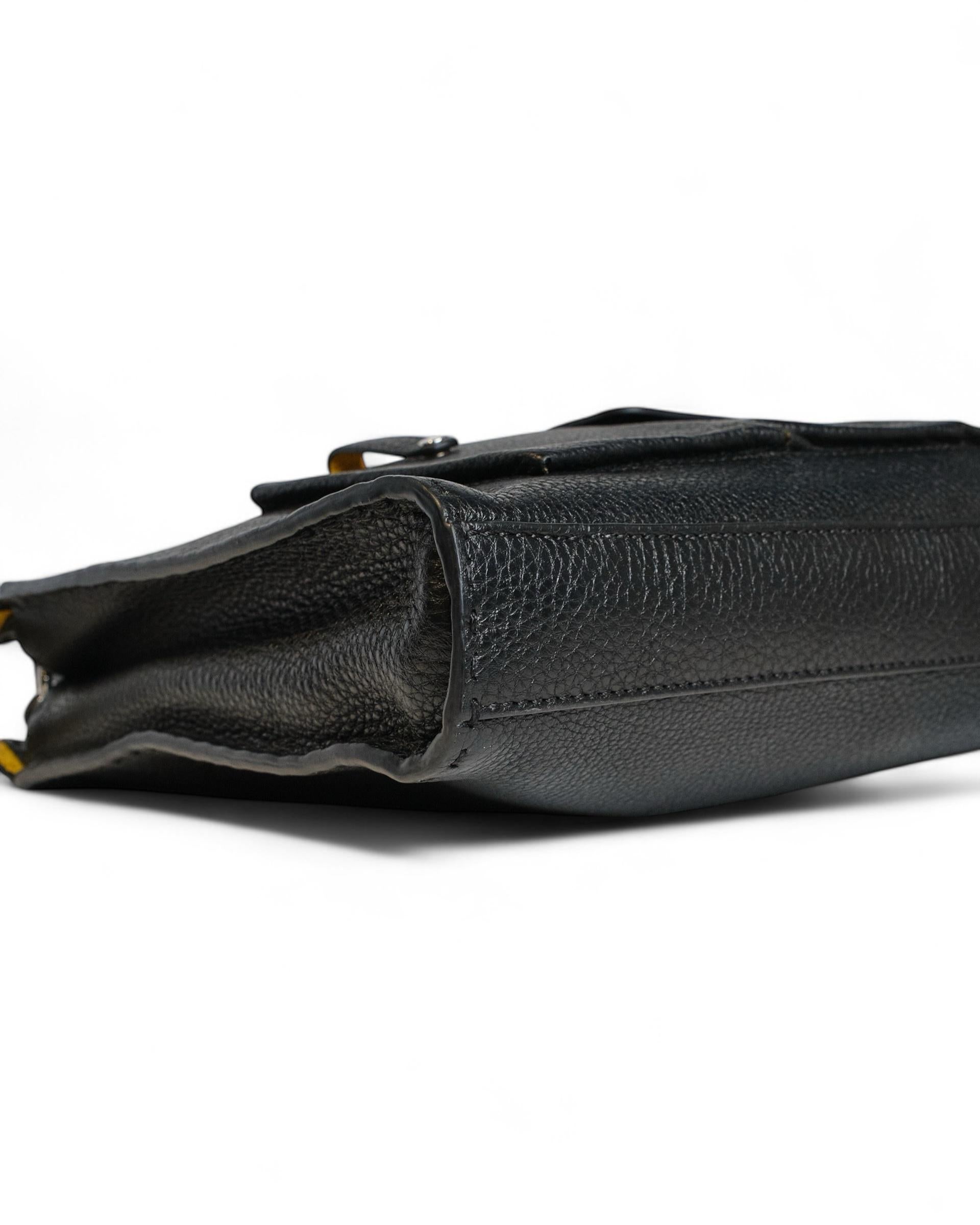 Fendi Peekaboo Utility Large Black Unisexe en vente