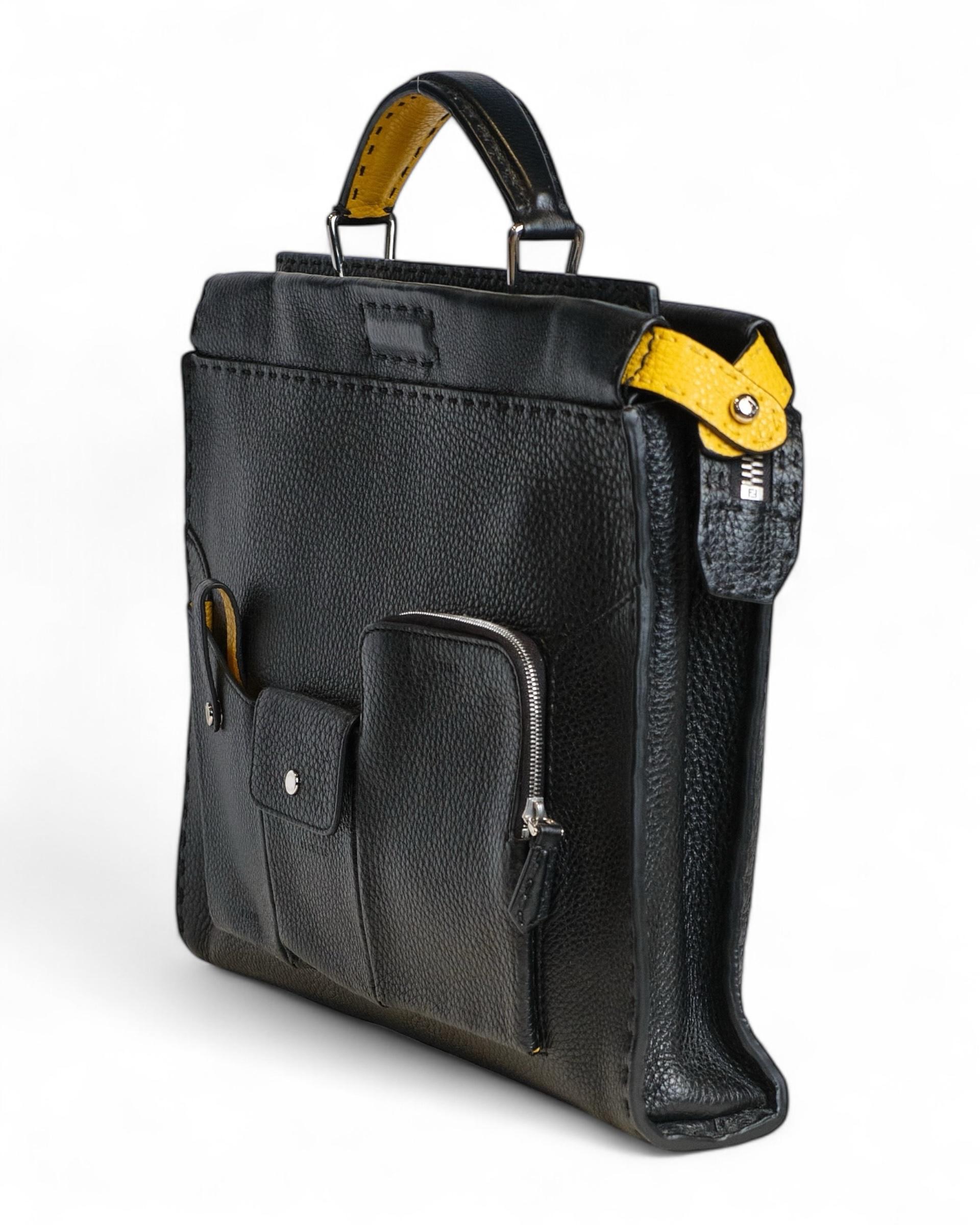 Fendi Peekaboo Utility Large Black en vente 3