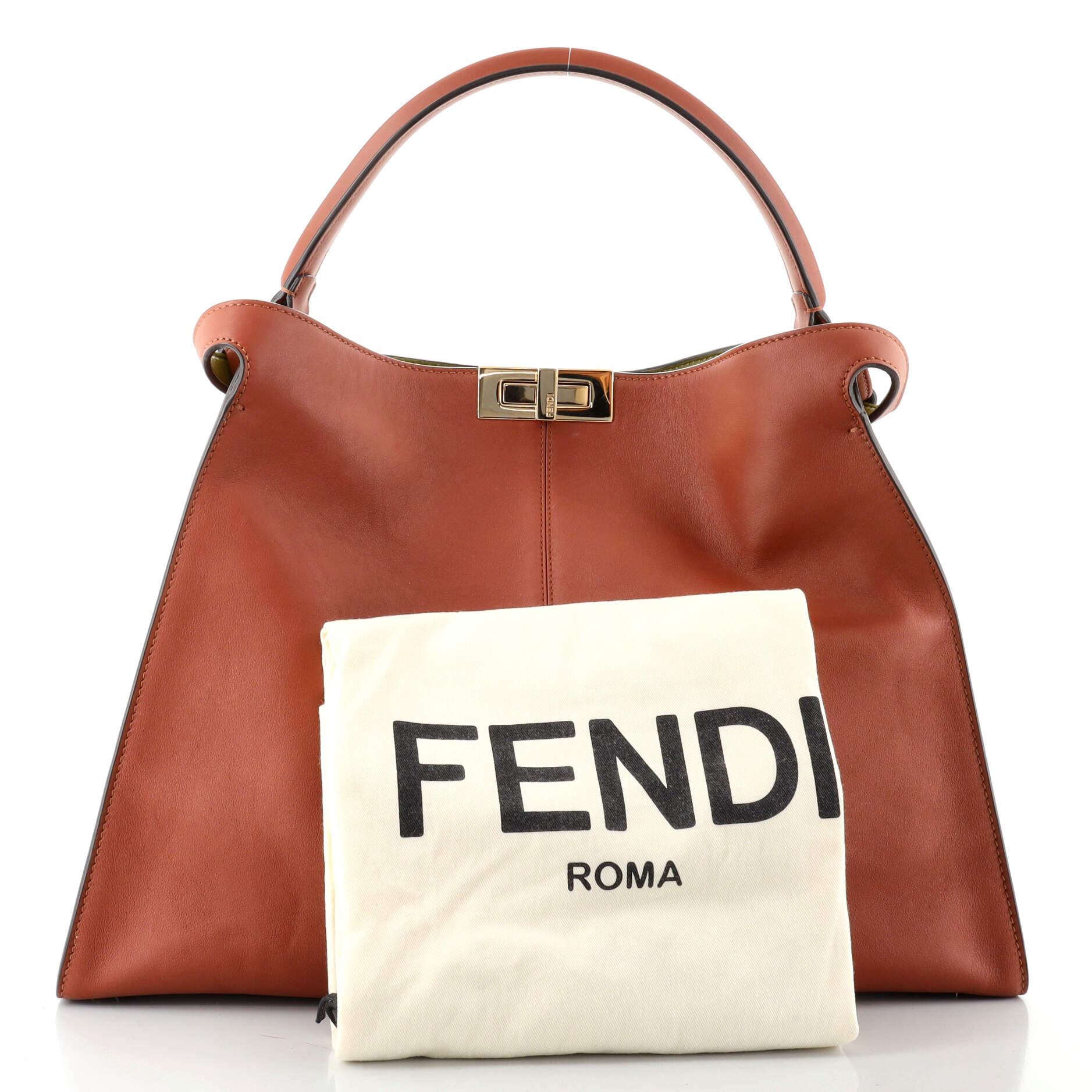 Fendi peekaboo x lite suede top