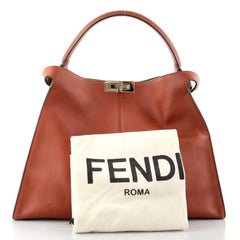Fendi Peekaboo X-Lite Bag Leather Large
