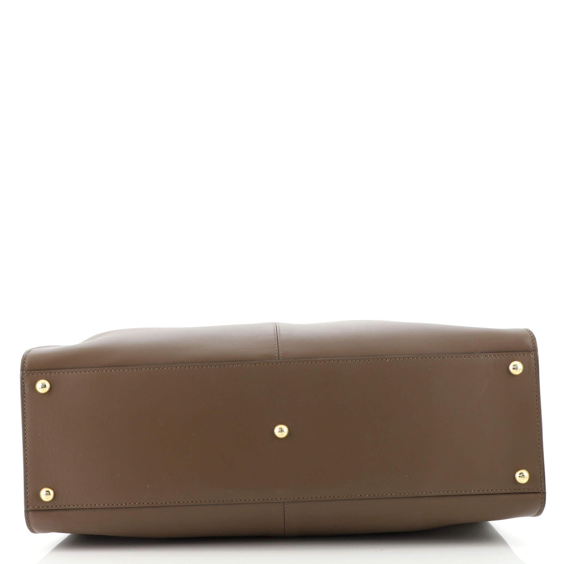 Women's or Men's Fendi Peekaboo X-Lite Bag Leather Large