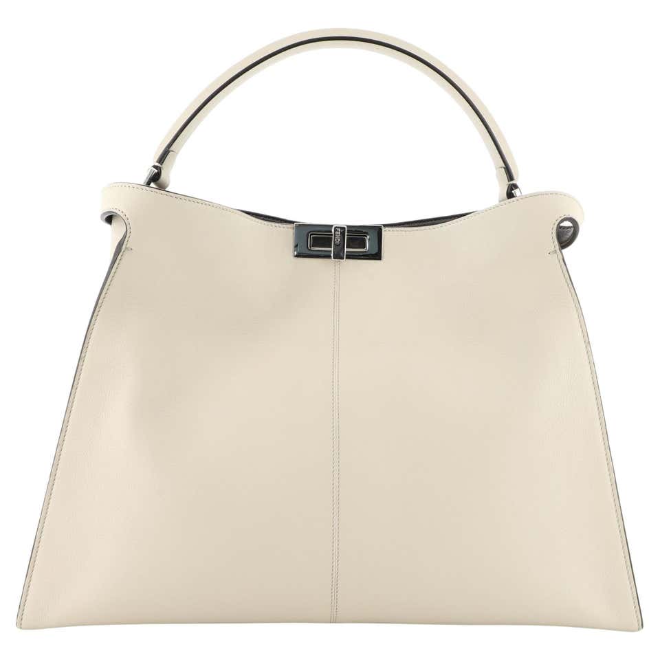 Fendi Peekaboo X-Lite Bag Leather Large For Sale at 1stDibs
