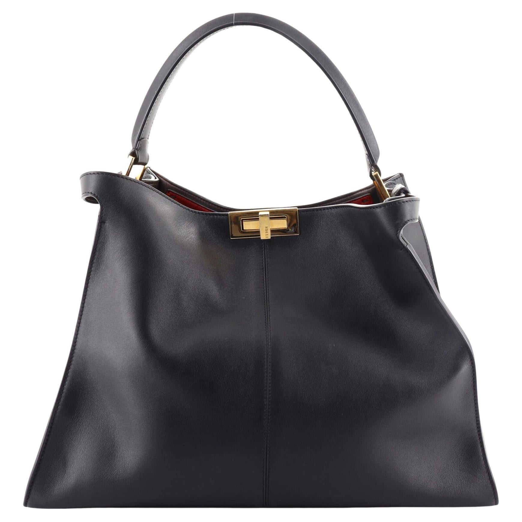 Fendi Peekaboo X-Lite Bag Leather Large