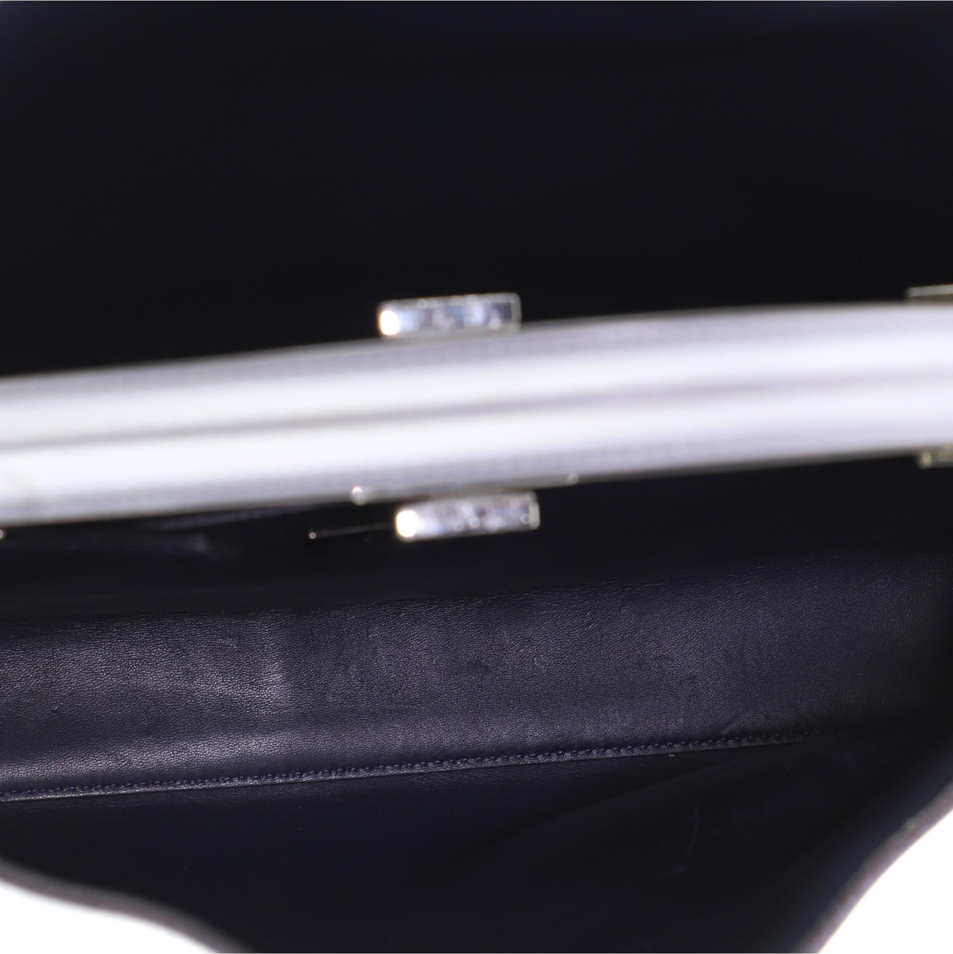 Gray Fendi Peekaboo X-Lite Bag Leather Medium